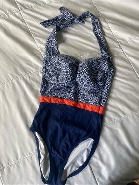 Helen Jon White Sands Del Rey One Piece Swimsuit